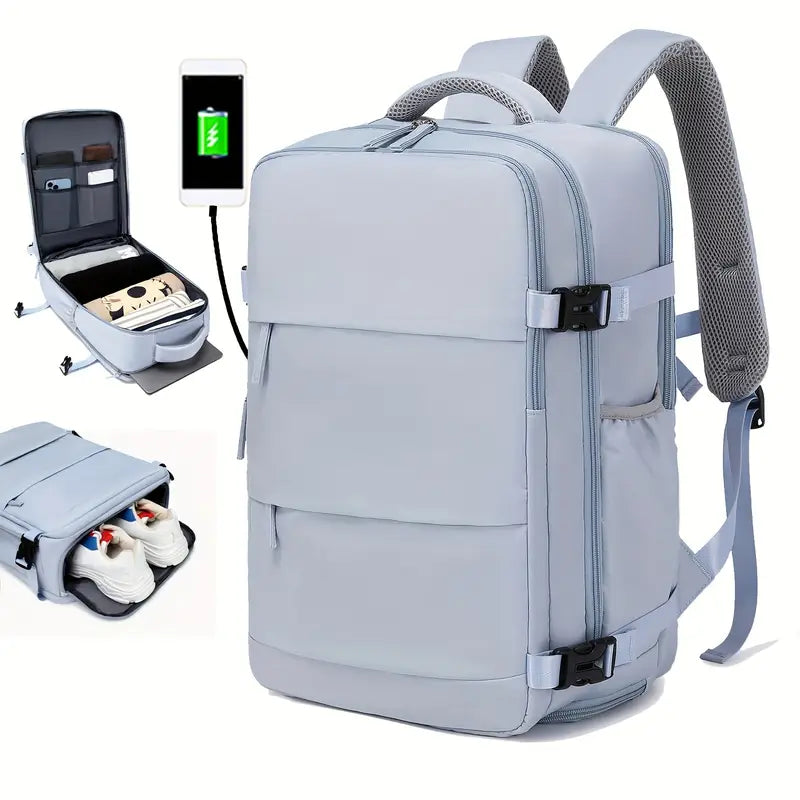 Mochila de Viaje USB, Equipaje de Mano
