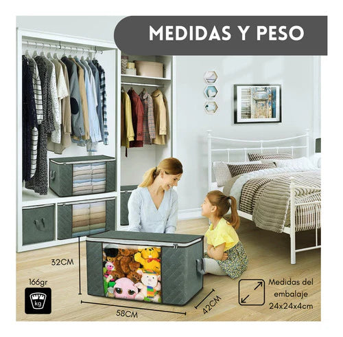 3 Organizador caja bolsa almacenamiento
