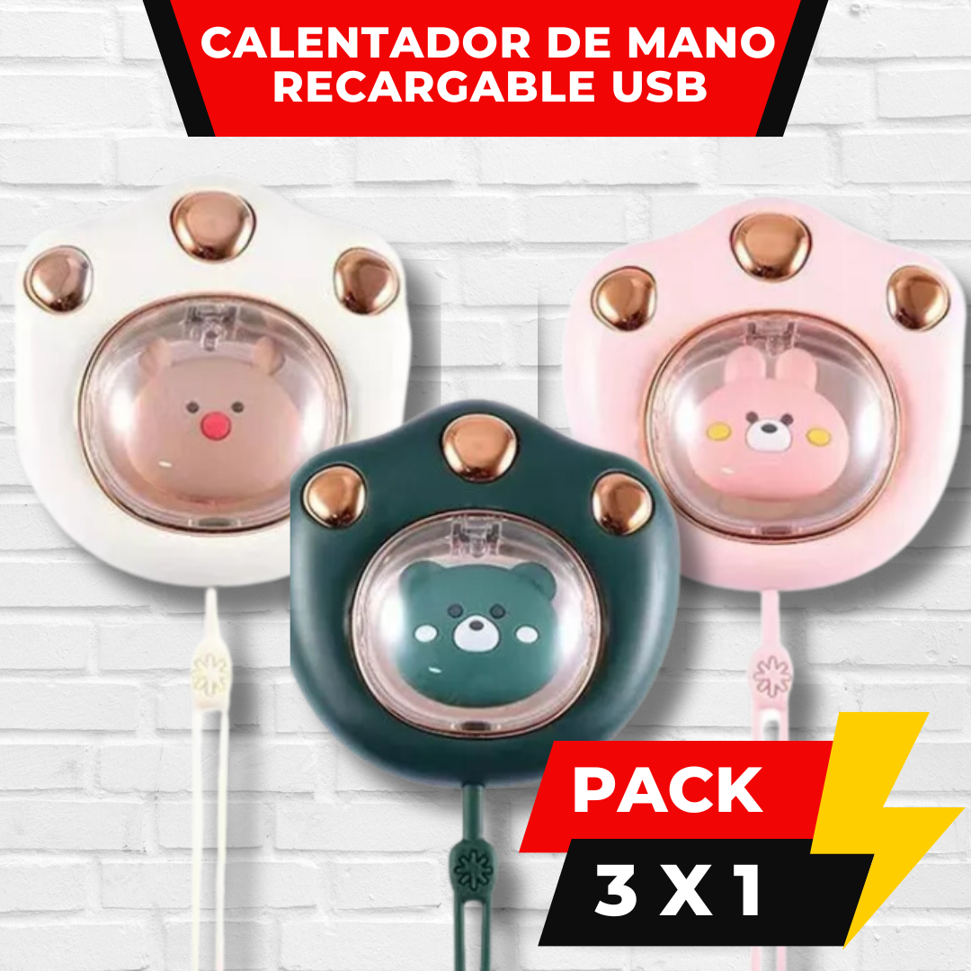 Calentador De Mano Recargable