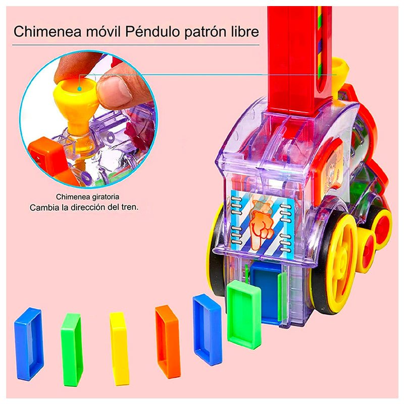 Tren Domino Magico 60 PCS