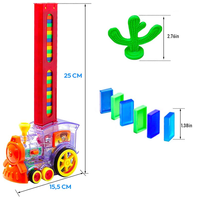 Tren Domino Magico 60 PCS