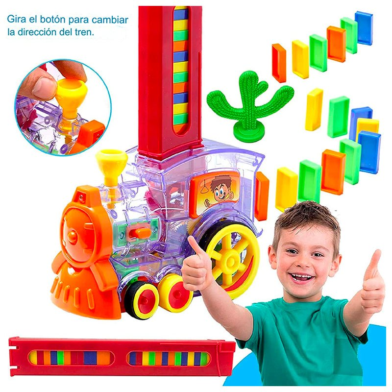 Tren Domino Magico 60 PCS