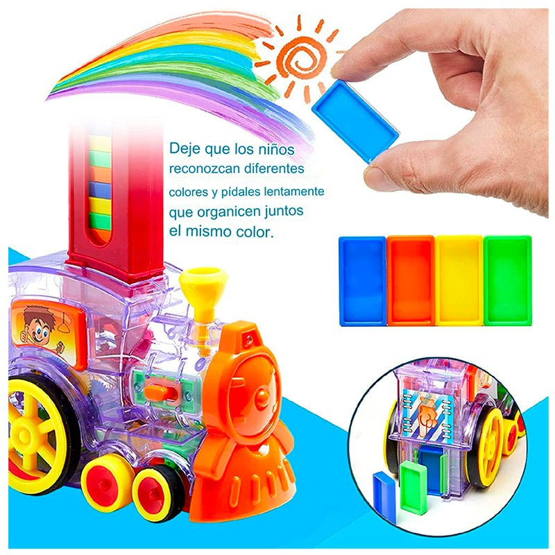 Tren Domino Magico 60 PCS