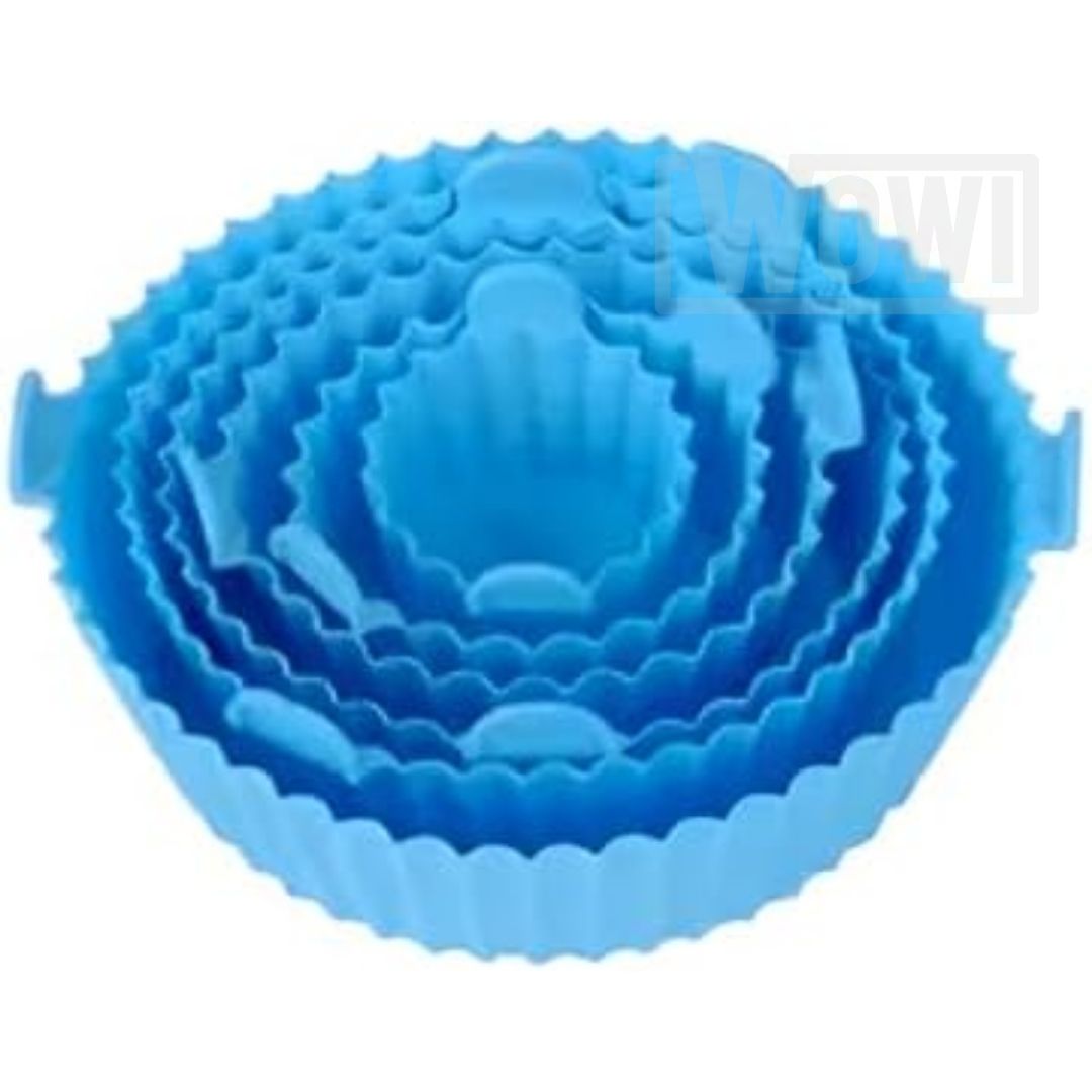 KIT 6 Moldes de Silicona para freír