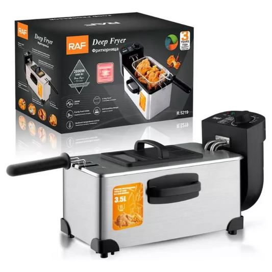 Freidora 3,5L RAF 220V 2000w Acero Inox