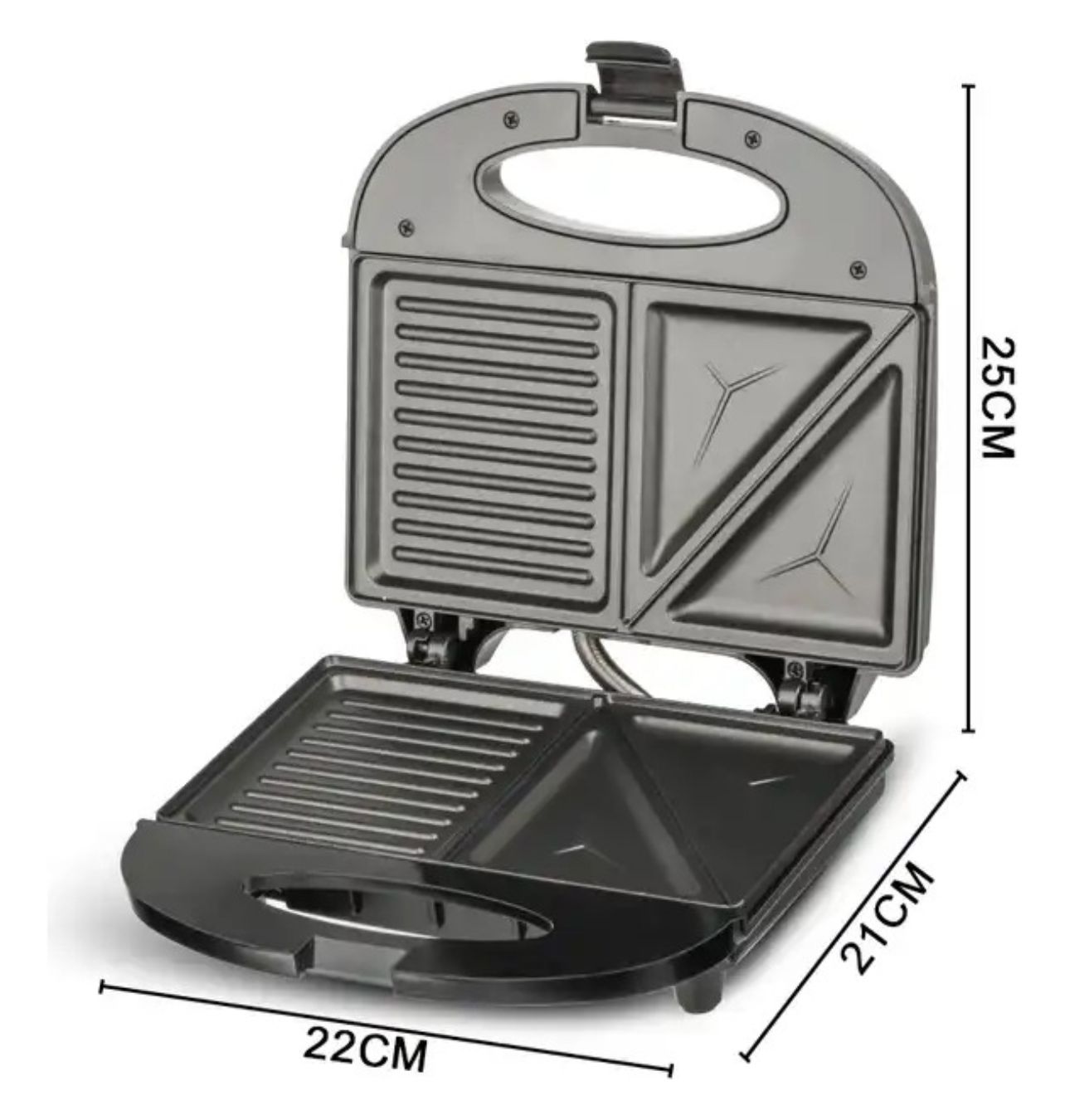 Sandwichera Tostadora Eléctrica Triangul