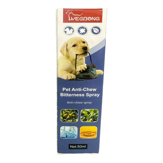 Spray de entrenamiento amargo mascotas