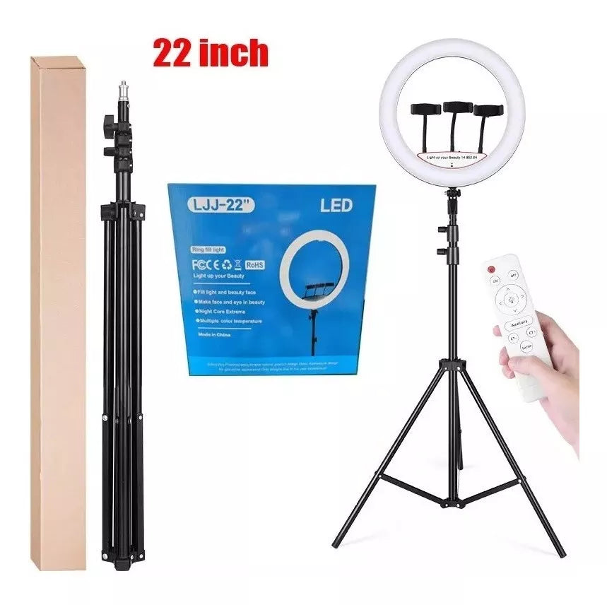 Aro De Luz Led Profesional Trípode