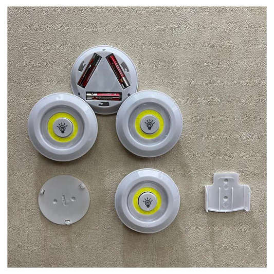 Set de 3 Luces LED con control remoto