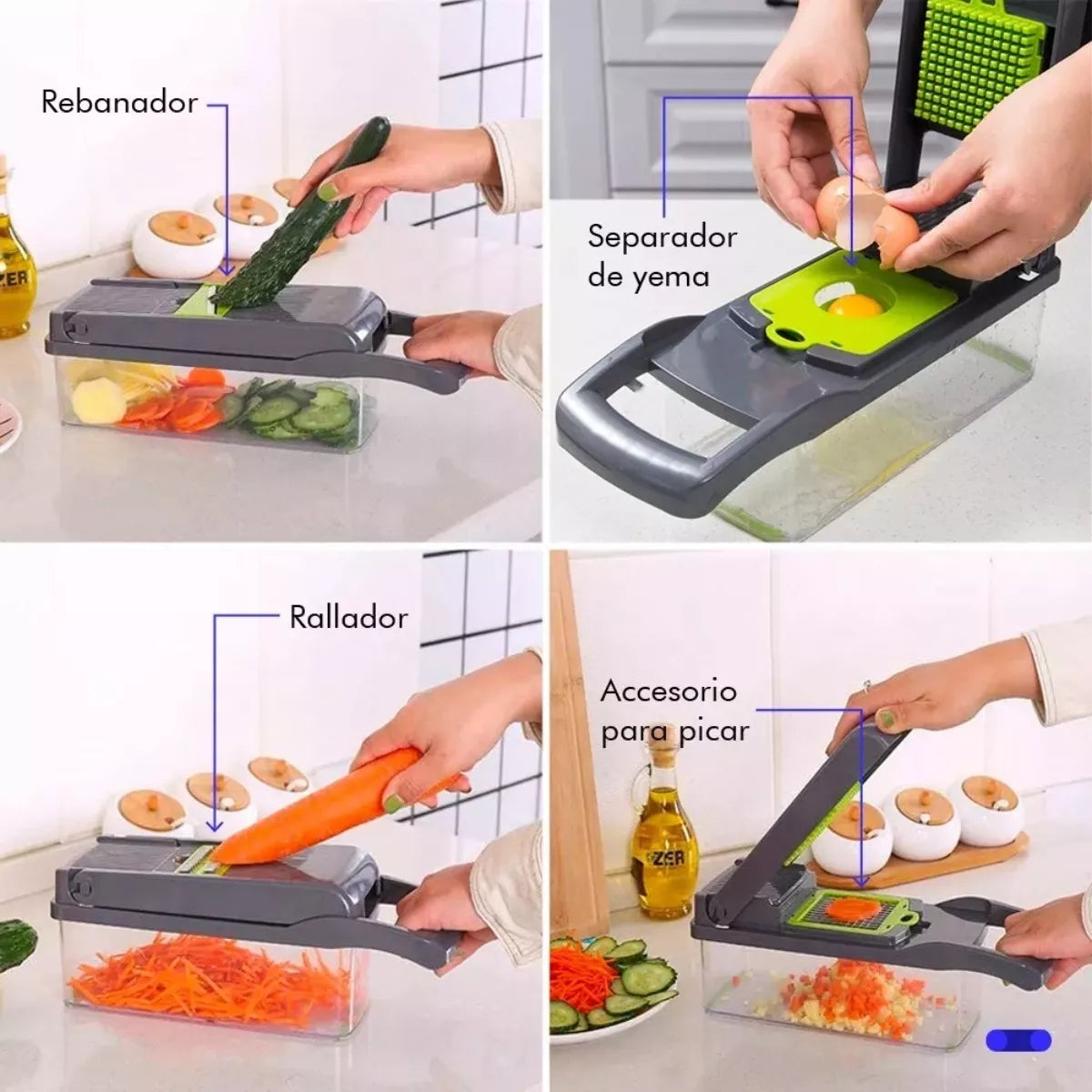 Multi picador de vegetales