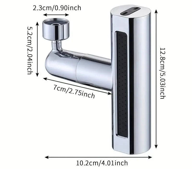 Adaptador extensor 4 en 1 para grifos