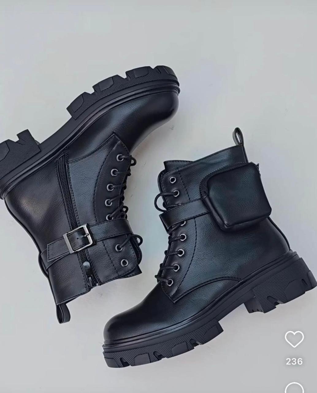 Botines Estilo Militar
