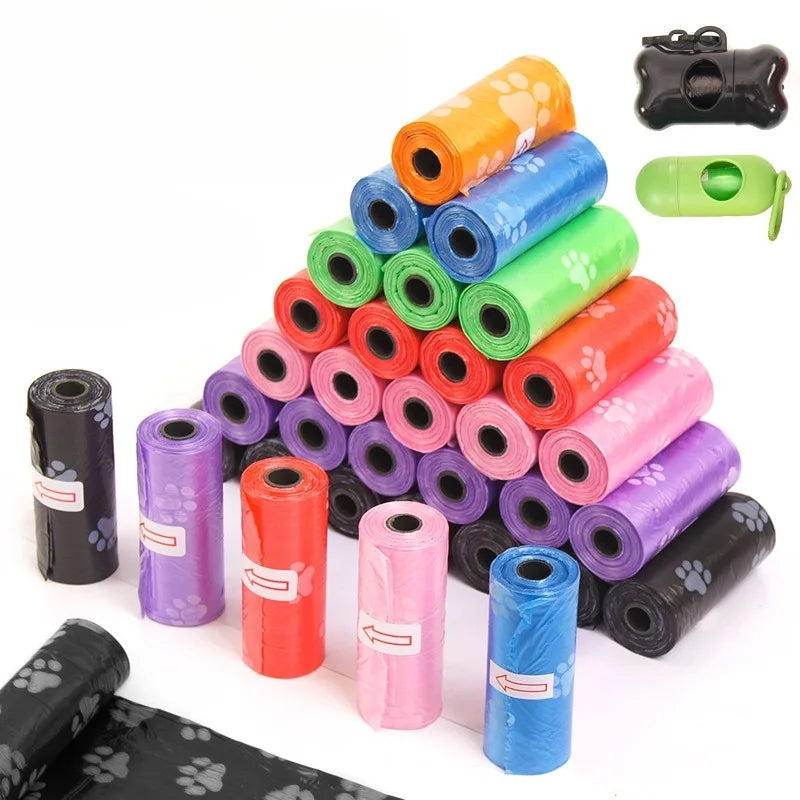 Pack 12 bolsas para excrementos mascotas