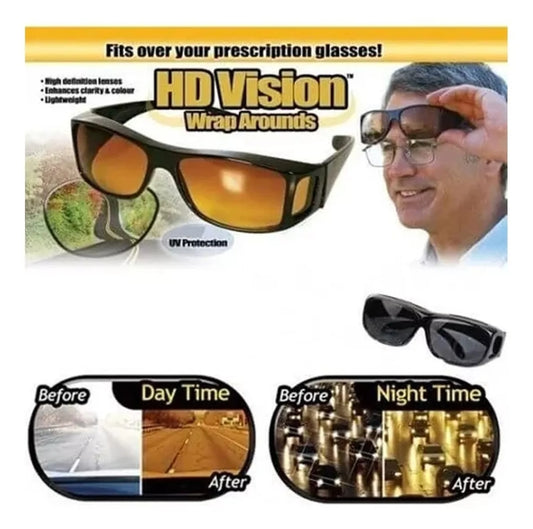 Lentes Visión Pro HD Dia Y Noche