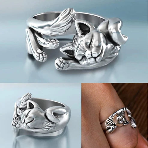 Anillo Gato durmiente