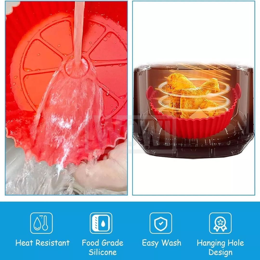 KIT 6 Moldes de Silicona para freír